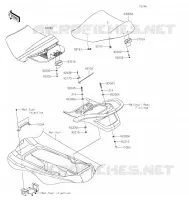 SELLE pour Kawasaki JET SKI STX 160LX 2022