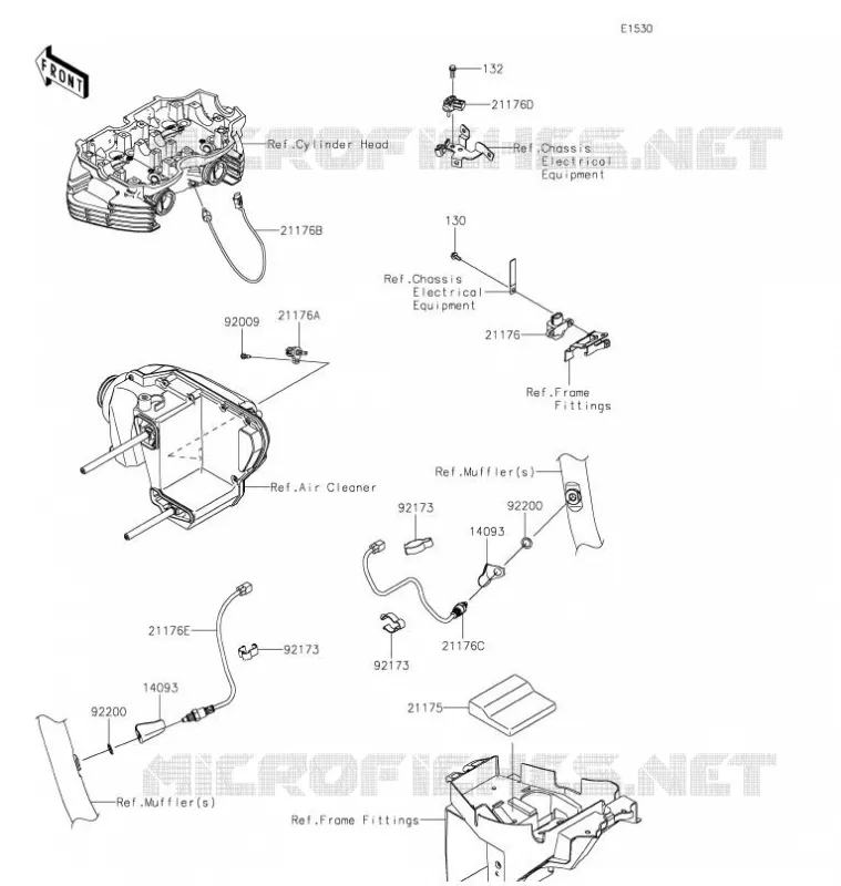INJECTION CARBURANT Kawasaki MOTOS 800 2021 W800  EJ800JMFNN