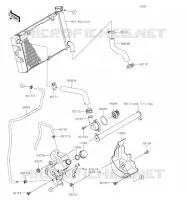 TUYAU D'EAU pour Kawasaki VULCAN S 2022
