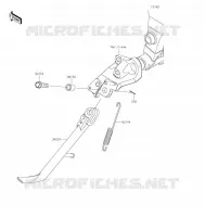 BEQUILLES pour Kawasaki VULCAN S 2022