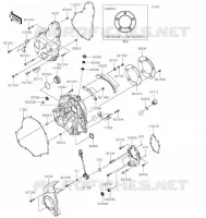 COUVERCLES MOTEUR pour Kawasaki VULCAN S 2022