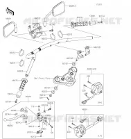 GUIDON pour Kawasaki VULCAN S 2022