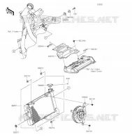 RADIATEUR pour Kawasaki VULCAN S 2022