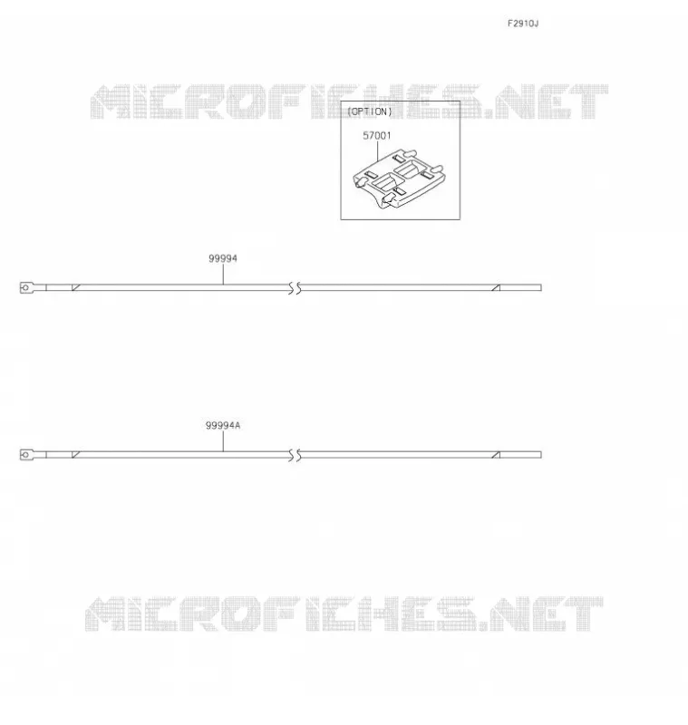 ACCESSOIRE(DECALS) Kawasaki MOTOS 650 2022 Z650  ER650KNFAL
