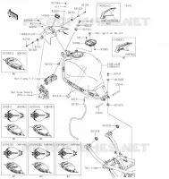 RESERVOIR CARBURANT pour Kawasaki Z650 2022