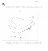 ACCESSOIRE(High Seat) pour Kawasaki Z650 2022