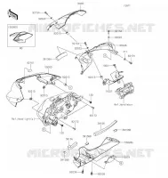 CARENAGE pour Kawasaki Z650 2022