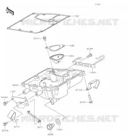 CARTER INFERIEUR pour Kawasaki Z650 2022