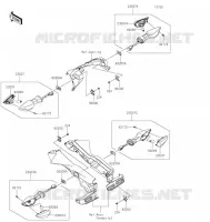 CLIGNOTANTS pour Kawasaki Z650 2022