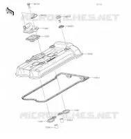 COUVRE CULASSE pour Kawasaki Z650 2022