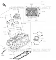 CULASSE pour Kawasaki Z650 2022