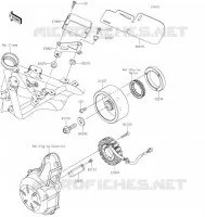 GENERATEUR pour Kawasaki Z650 2022