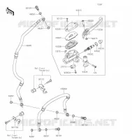 MAITRE CYLINDRE AV pour Kawasaki Z650 2022