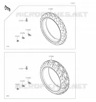PNEUS pour Kawasaki Z650 2022