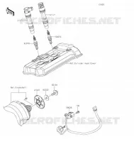SYSTEME D&acute;ALLUMAGE pour Kawasaki Z650 2022