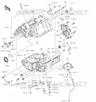 CARTER MOTEUR(S) pour Kawasaki Z650RS 2022
