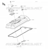 COUVRE CULASSE pour Kawasaki Z650RS 2022