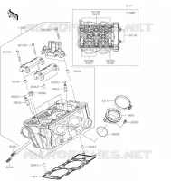 CULASSE pour Kawasaki Z650RS 2022