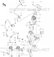 DURITE DE FREIN pour Kawasaki Z650RS 2022