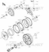 EMBRAYAGE pour Kawasaki Z650RS 2022