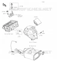 INJECTION CARBURANT pour Kawasaki Z650RS 2022