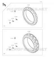 PNEUS pour Kawasaki Z650RS 2022