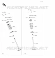 SOUPAPE pour Kawasaki Z650RS 2022