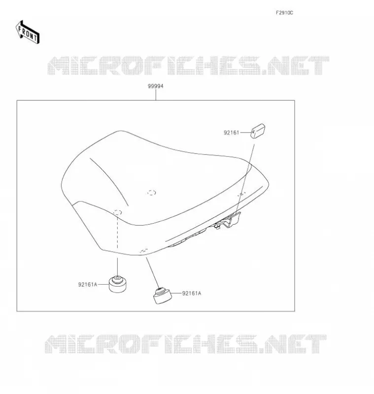 ACCESSOIRE(High Seat) Kawasaki MOTOS 650 2022 NINJA 650  EX650NNFAL