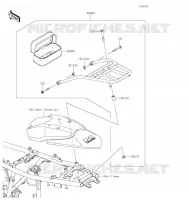 ACCESSOIRE(Carrier) pour Kawasaki KLX300SM 2021