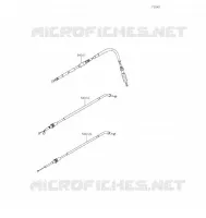 CABLES pour Kawasaki KLX300SM 2021