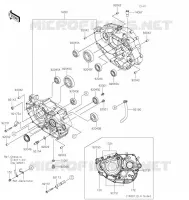CARTER MOTEUR(S) pour Kawasaki KLX300SM 2021