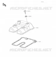 COUVRE CULASSE pour Kawasaki KLX300SM 2021