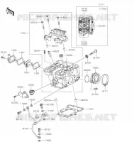 CULASSE pour Kawasaki KLX300SM 2021