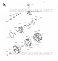 EMBRAYAGE pour Kawasaki KLX300SM 2021