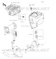 INJECTION CARBURANT pour Kawasaki KLX300SM 2021