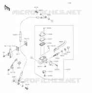 MAITRE CYLINDRE AV pour Kawasaki KLX300SM 2021