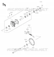 MOYEU ARRIERE pour Kawasaki KLX300SM 2021