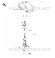 POMPE A ESSENCE pour Kawasaki KLX300SM 2021