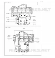 BOULON CARTER MOTEUR pour Kawasaki VERSYS 1000 2022
