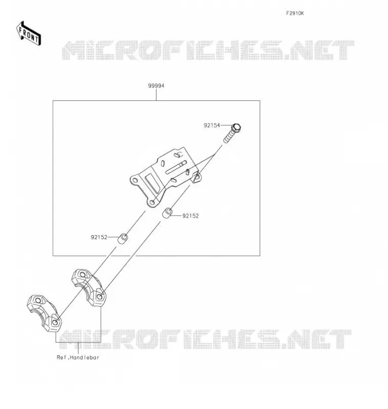 ACCESSOIRE(GPS Navi Bracket) Kawasaki MOTOS 1000 2022 VERSYS 1000  KLZ1000CNFNN