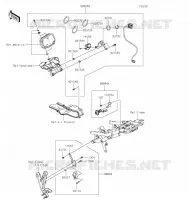 ACCESSOIRE(Helmet Lock and DC Socket) pour Kawasaki Z H2 SE 2021