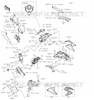 CARENAGE pour Kawasaki Z H2 SE 2021