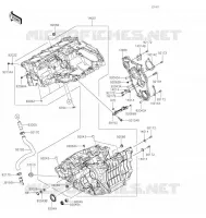 CARTER MOTEUR(S) pour Kawasaki Z H2 SE 2021