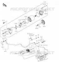 DEMARREUR pour Kawasaki Z H2 SE 2021
