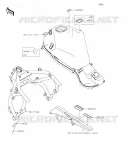 ETIQUETTES pour Kawasaki Z H2 SE 2021