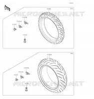 PNEUS pour Kawasaki Z H2 SE 2021