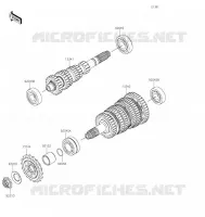 TRANSMISSION pour Kawasaki Z H2 SE 2021