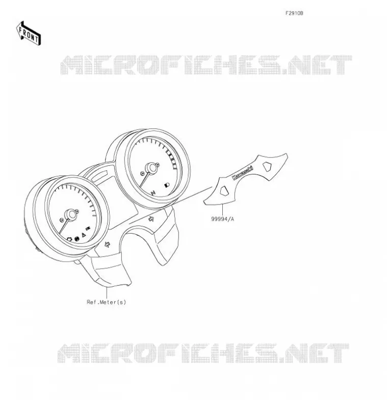 ACCESSOIRE(Indicator Cover) Kawasaki MOTOS 900 2022 Z900RS CAFE  ZR900ENFAL