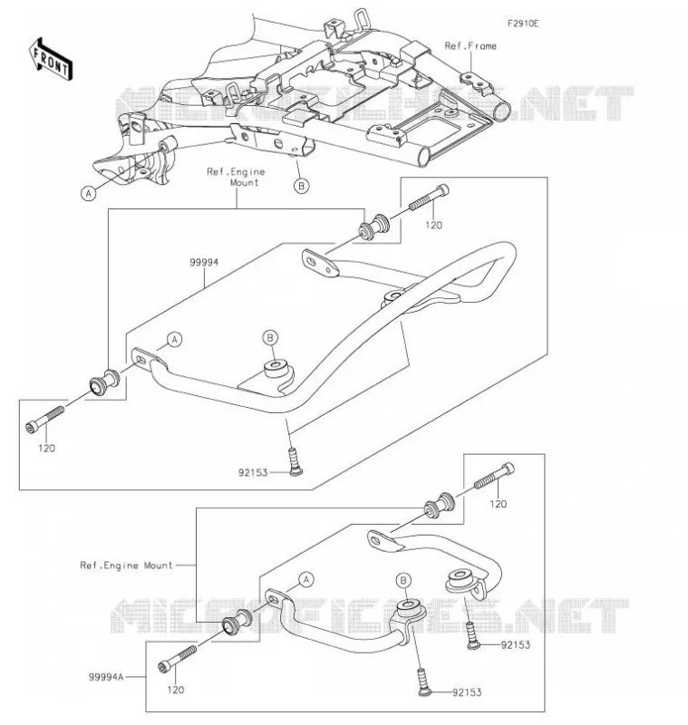 ACCESSOIRE(Grip) Kawasaki MOTOS 900 2021 Z900RS  ZR900KMFNB