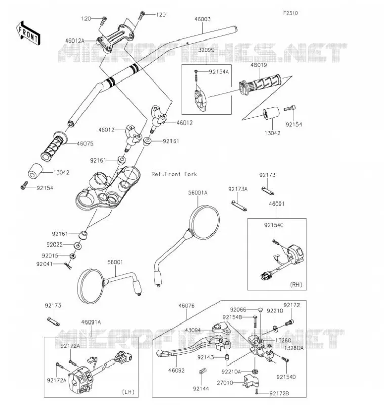 GUIDON Kawasaki MOTOS 900 2022 Z900RS  ZR900KNACN